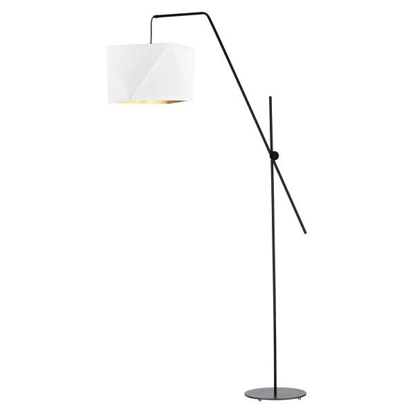 Lampa Nowoczesna  do salonu z włącznikiem nożnym TOLEDO GOLD  Lysne