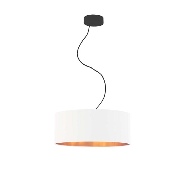 Lampa wisząca do salonu HAJFA ECO fi - 40 cm - kolor dąb sonoma  Lysne