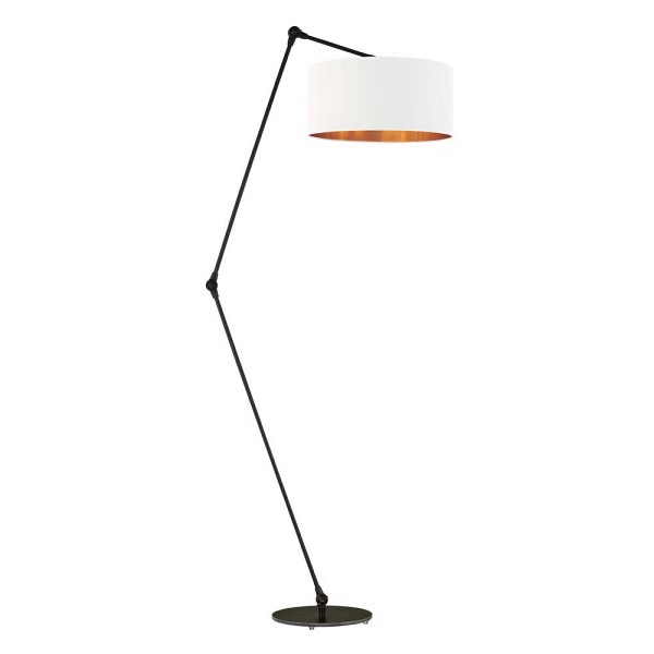 Lampa stojąca regulowana z wysięgnikiem BARI GOLD  Lysne