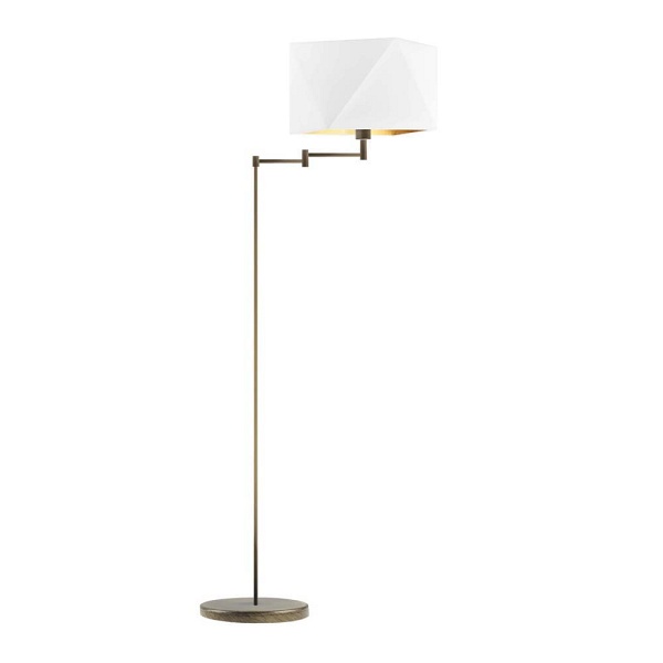 Lampa stojąca do sypialni SANTIAGO GOLD  Lysne