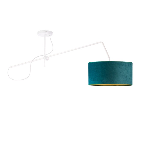 Lampa nad stół regulowana RIO VELUR  Lysne