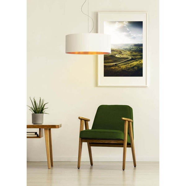 Lampa wisząca HAJFA GOLD fi - 30 cm  Lysne