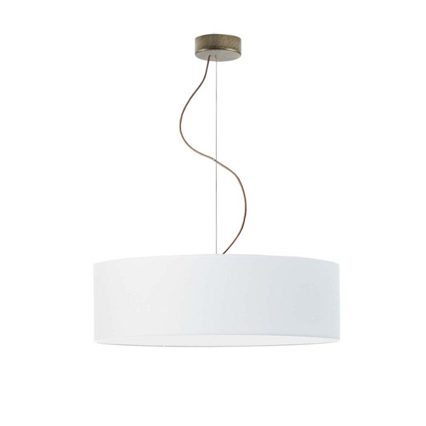 Lampa Biała  wisząca HAJFA fi - 60 cm - kolor biały  Lysne