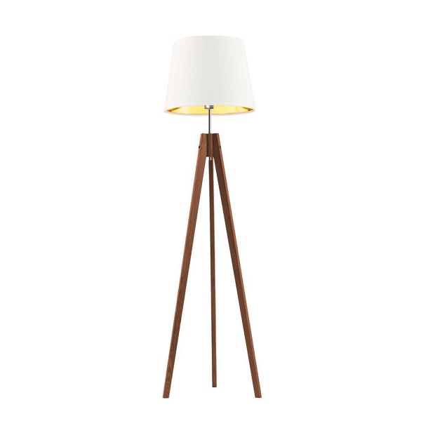 Lampa stojąca typu tripod ARUBA GOLD  Lysne