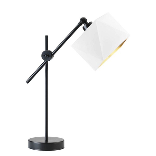 Lampka nocna z regulowanym stelażem BELO GOLD  Lysne