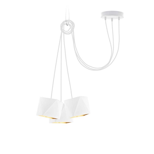 Żyrandol Nowoczesny żyrandol pająk KANO D3 GOLD  Lysne