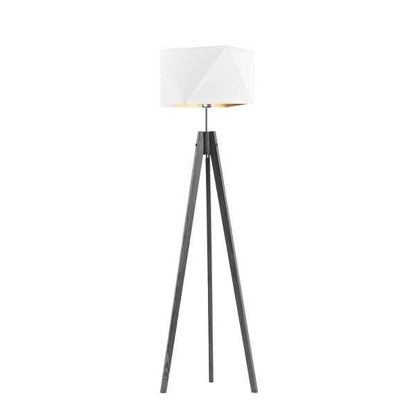 Lampa Nowoczesna  podłogowa do sypialni LAGOS GOLD  Lysne