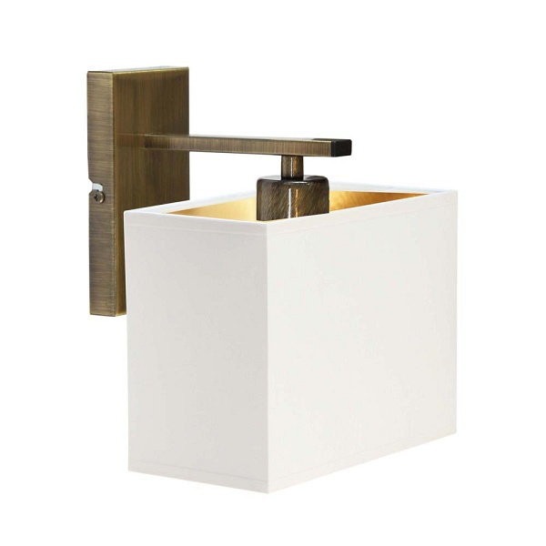 Kinkiet nad łóżko do sypialni MALTA GOLD  Lysne