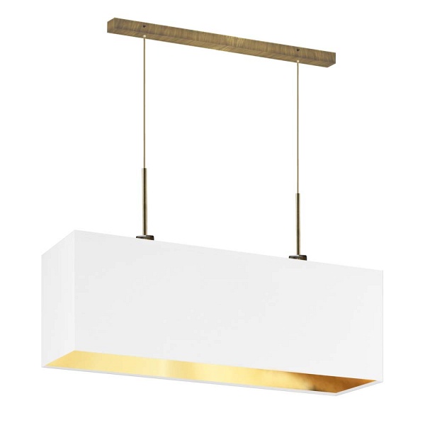 Żyrandol do kuchni MILOS GOLD  Lysne