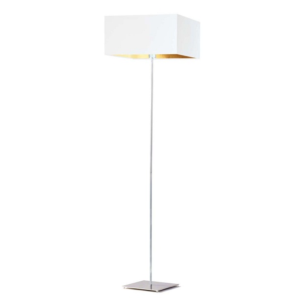 Lampa stojąca do salonu PRAGA GOLD  Lysne