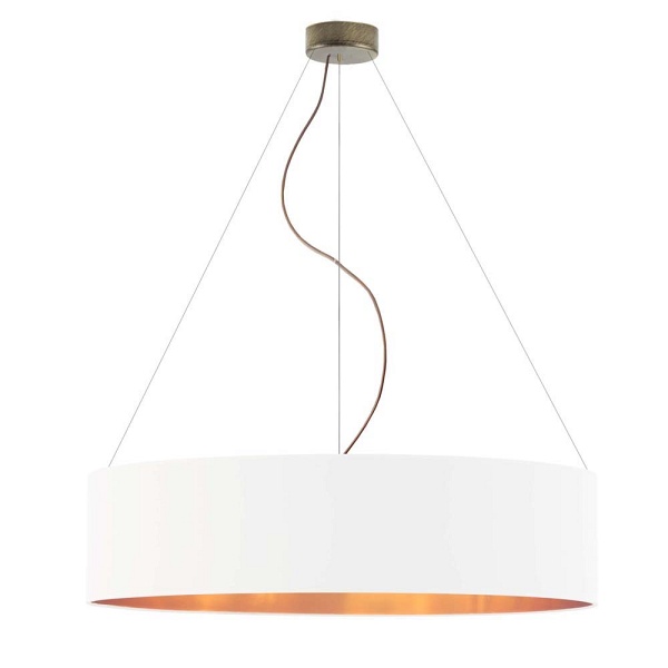 Żyrandol do salonu PORTO GOLD fi - 80 cm   Lysne