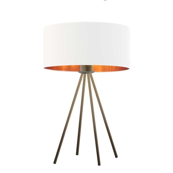 Lampka Nowoczesna  nocna SIERRA GOLD  Lysne