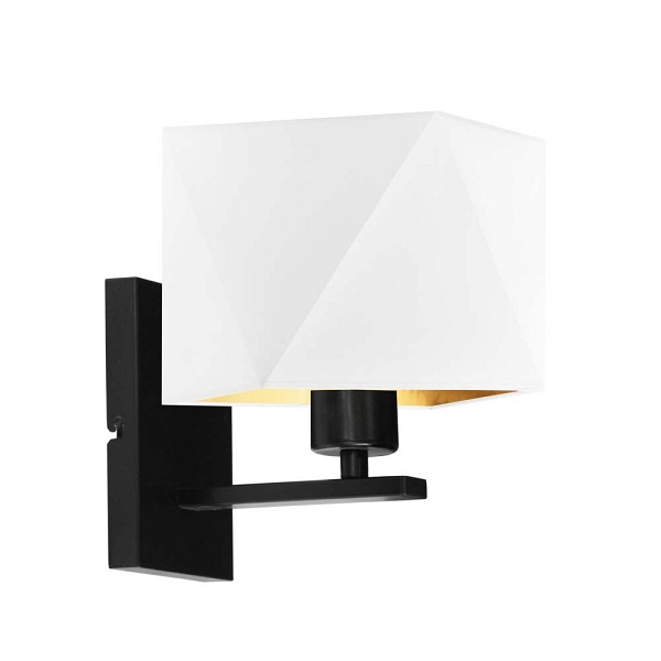 Kinkiet w stylu glamour DALLAS GOLD  Lysne