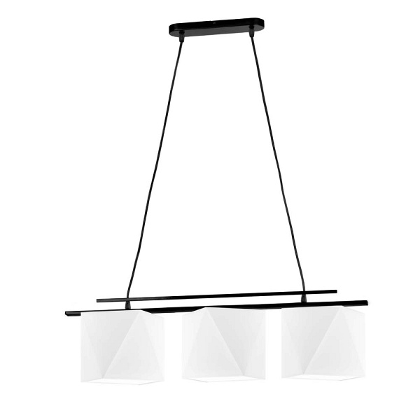 Lampa Biała  wisząca MALIBU  Lysne