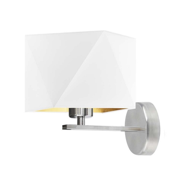 Lampa ścienna z włącznikiem ORLANDO GOLD  Lysne