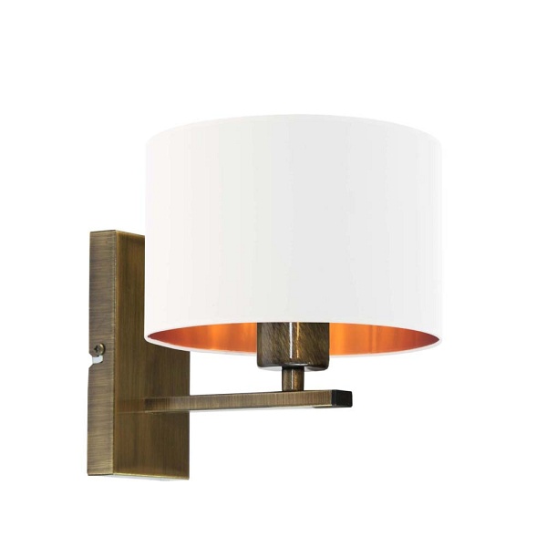 Oprawa ścienna do salonu ELVORA GOLD  Lysne