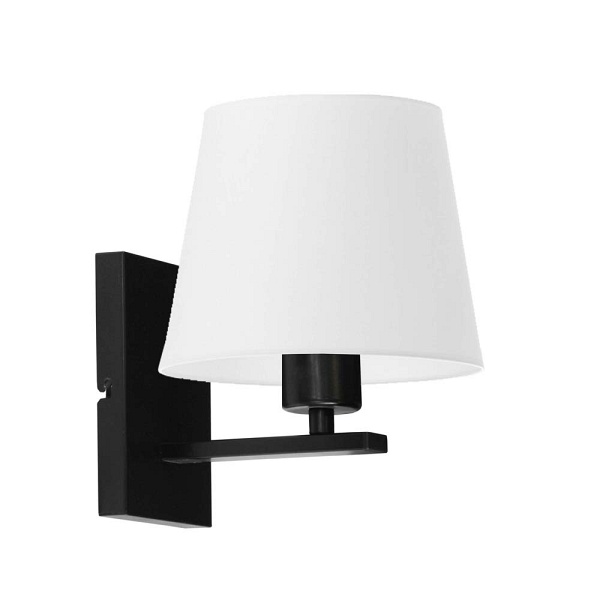 Kinkiet Nowoczesny czarny  HVAR  Lysne