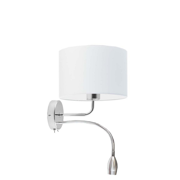 Lampka ścienna do czytania CAPRI VELUR  Lysne