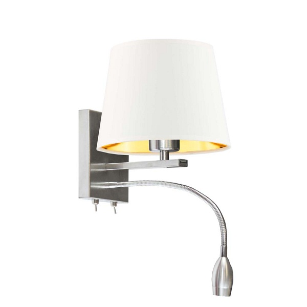 Kinkiet Nowoczesny  BOSTON GOLD  Lysne