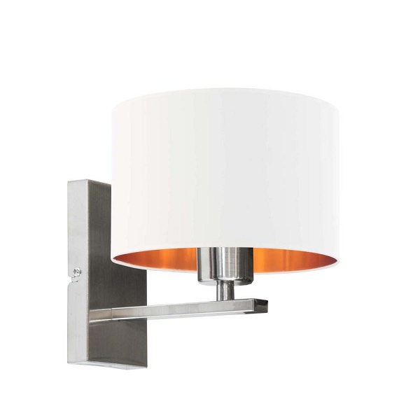 Kinkiet do pokoju na ścianę ELVORA GOLD  Lysne