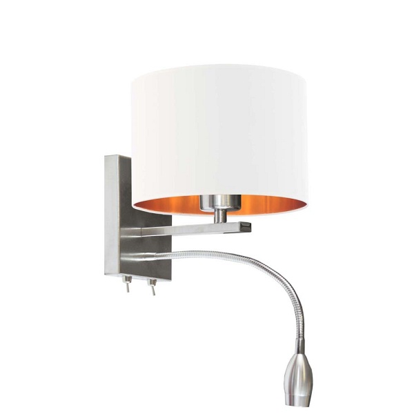 Kinkiet do pokoju dziennego SENEGAL GOLD  Lysne