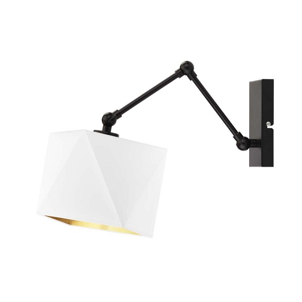 Lampa ścienna na wysięgniku AMARILLO GOLD  Lysne