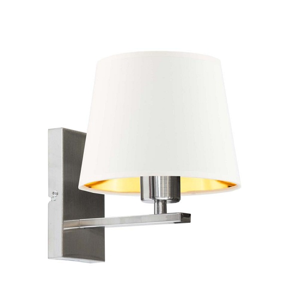 Nowoczesna oprawa ścienna do sypialni HVAR GOLD  Lysne