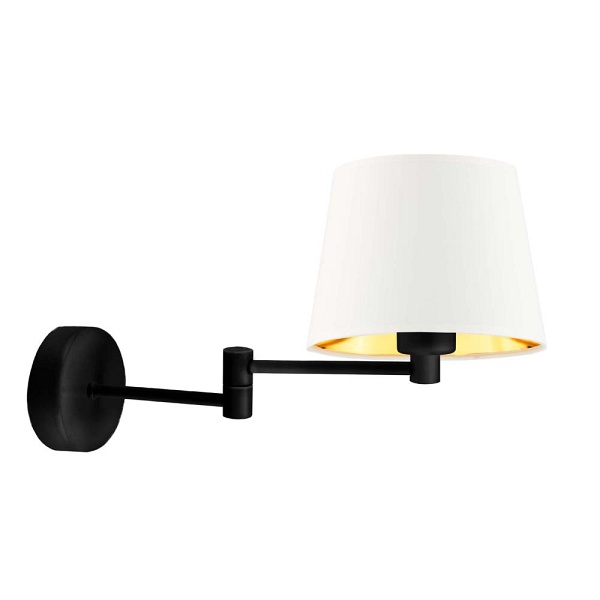Lampa Nowoczesna  ścienna do sypialni LUGO GOLD  Lysne