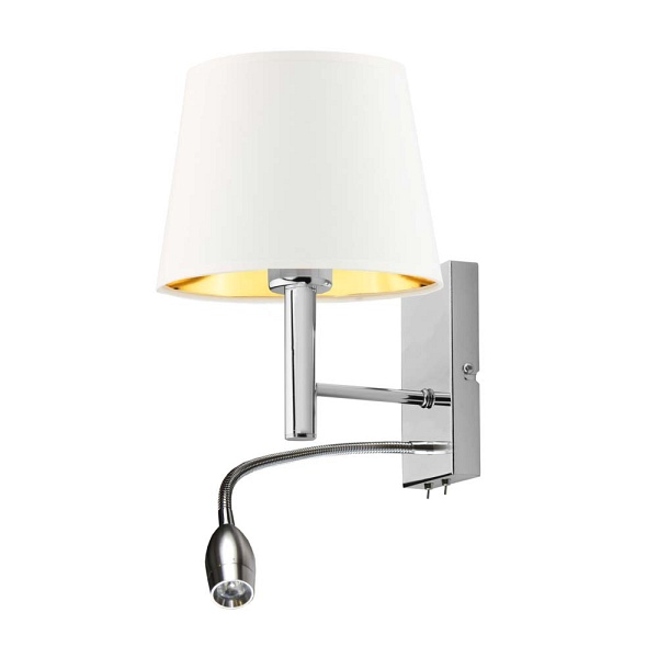 Kinkiet na ścianę do biura AUSTIN GOLD  Lysne