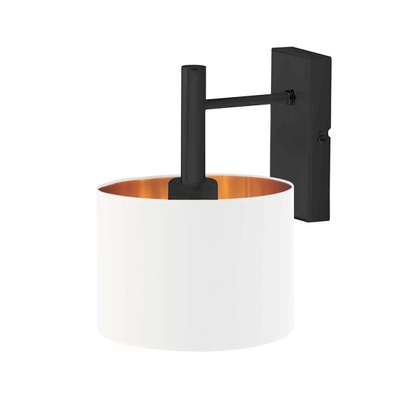 Kinkiet do sypialni AKRA GOLD  Lysne