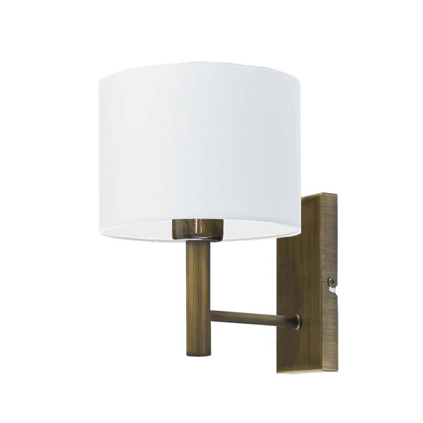 Kinkiet Biały  w stylu skandynawskim TEGU  Lysne