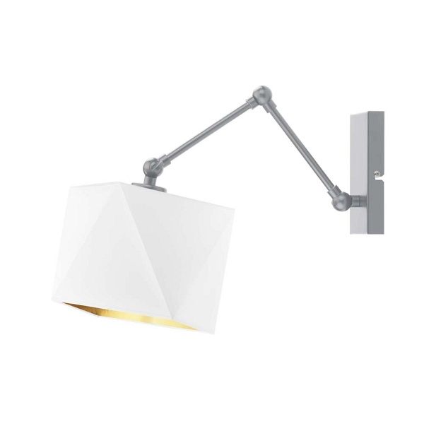 Lampa ścienna do sypialni AMARILLO GOLD  Lysne