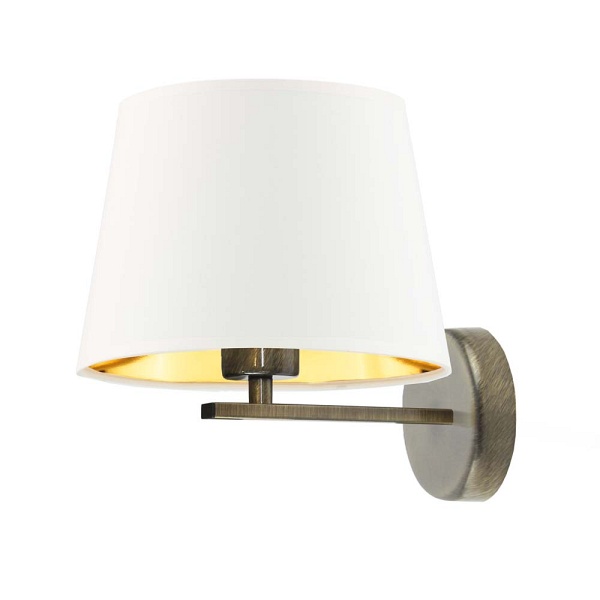 Kinkiet do pokoju na ścianę PUNA GOLD  Lysne