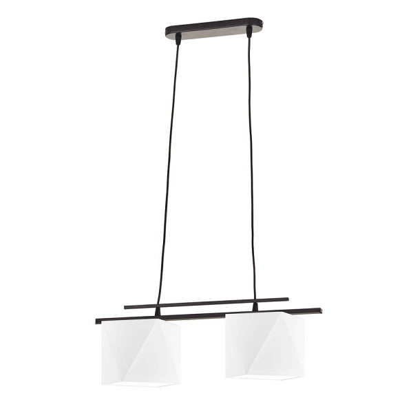 Lampa Biała  wisząca MADRYT   Lysne