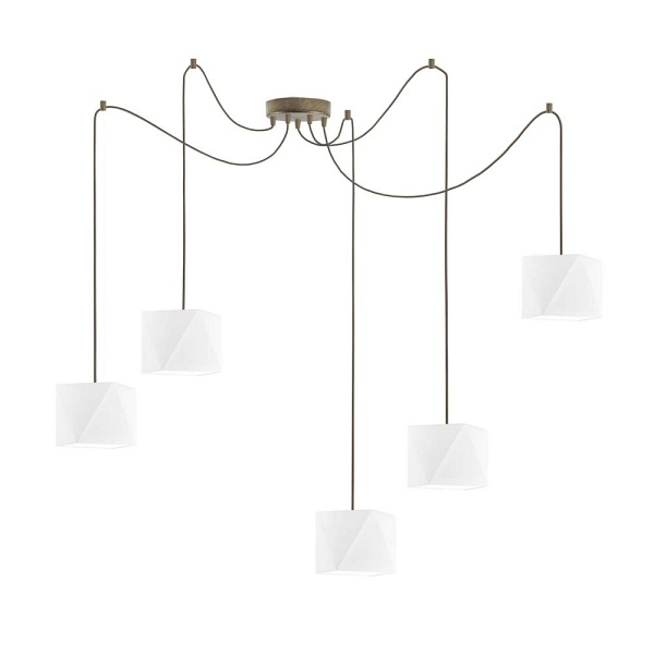 Żyrandol sufitowy pająk KANO D5  Lysne