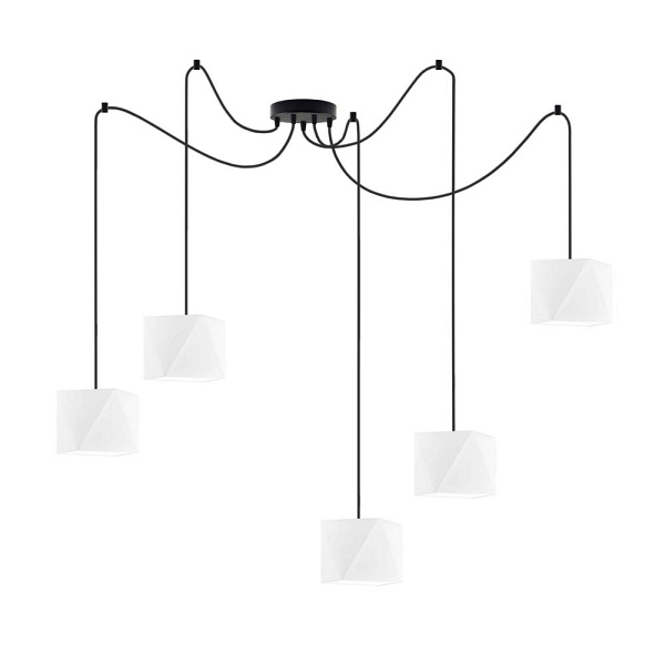 Żyrandol sufitowy pająk KANO D5  Lysne