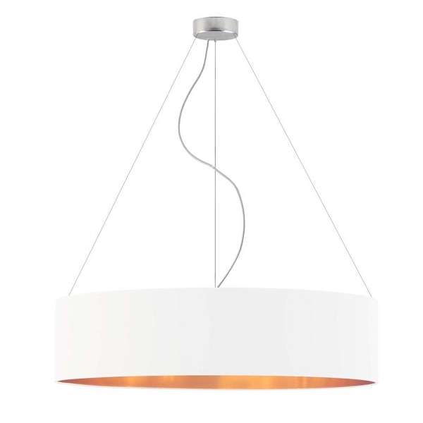 Lampa wisząca do sypialni PORTO GOLD fi - 80 cm   Lysne