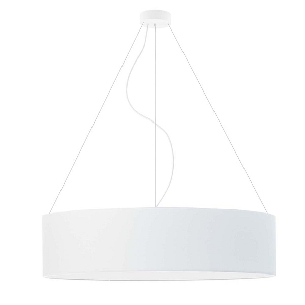 Lampa wisząca PORTO fi - 80 cm - kolor biały  Lysne