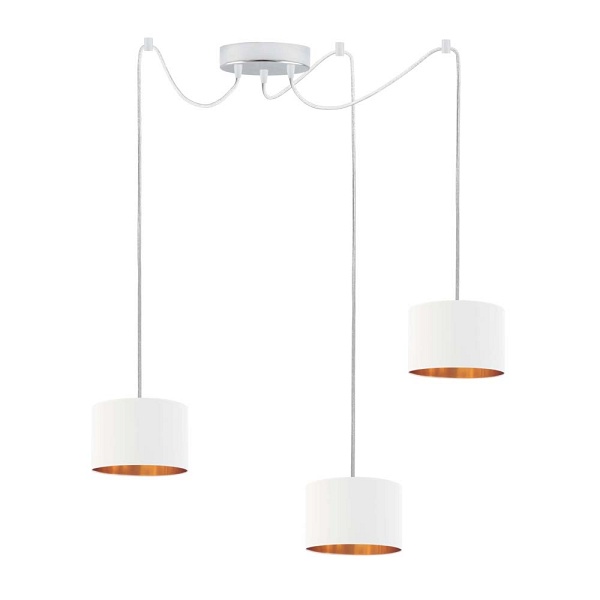 Żyrandol pająk WAIKIKI W3 GOLD  Lysne