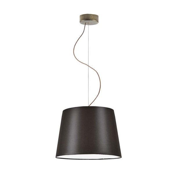 Żyrandol do jadalni nad stół TUNIS - kolor brązowy  Lysne