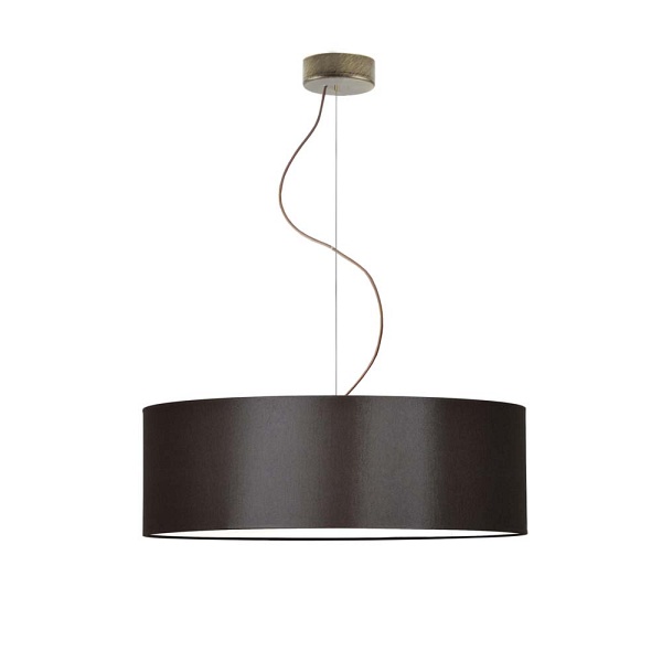 Zwis Nowoczesny  HAJFA fi - 60 cm - kolor brązowy  Lysne