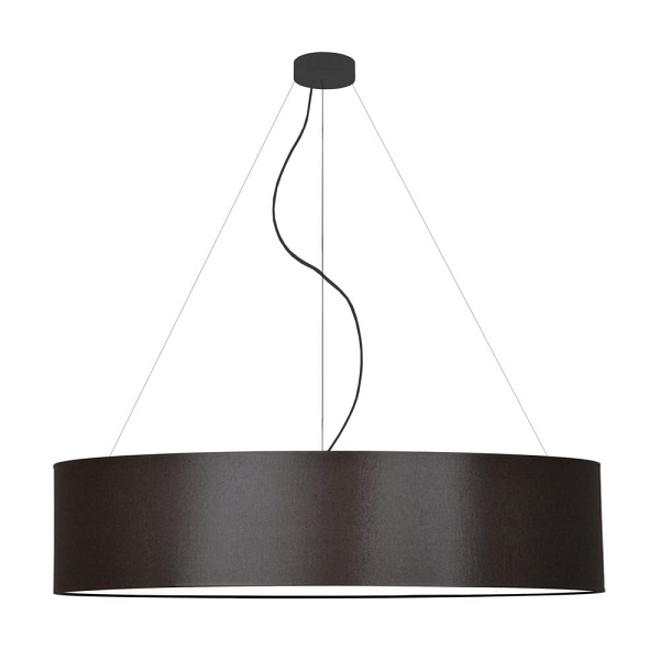 Lampa wisząca do jadalni PORTO fi - 100 cm - kolor brązowy  Lysne