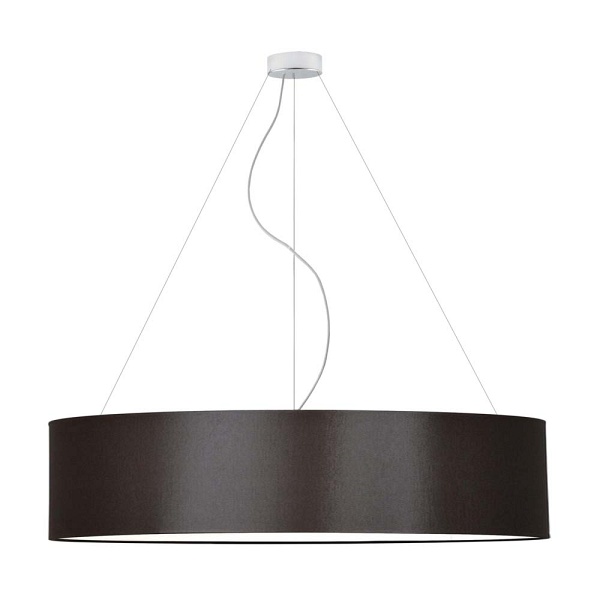 Lampa wisząca do jadalni PORTO fi - 100 cm - kolor brązowy  Lysne