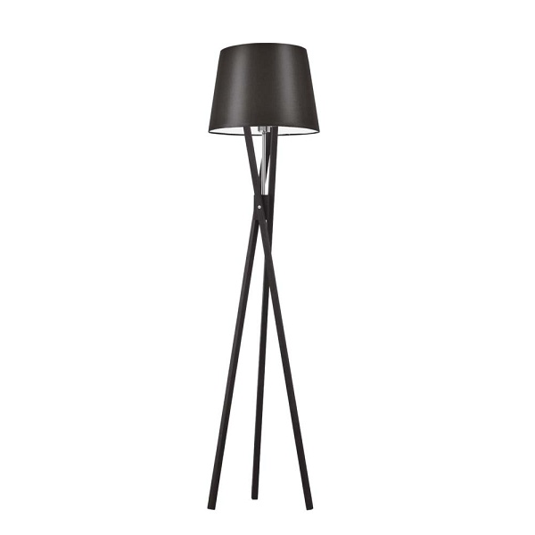 Oświetlenie podłogowe ANDORA  Czarny/Mahon   Lysne