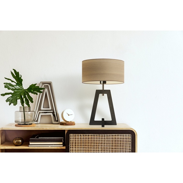 Lampka Drewniana  nocna CLIO ECO  Lysne