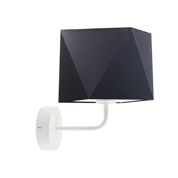 Kinkiet Czarny  w stylu loftowym TURYN   Lysne