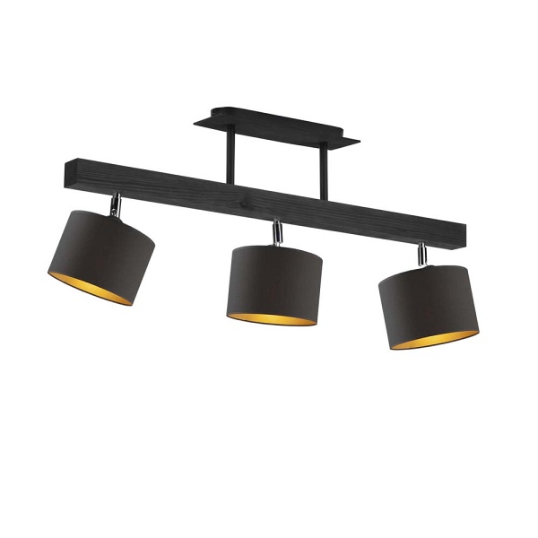 Plafon Nowoczesny  do salonu HOLLYWOOD GOLD  Lysne