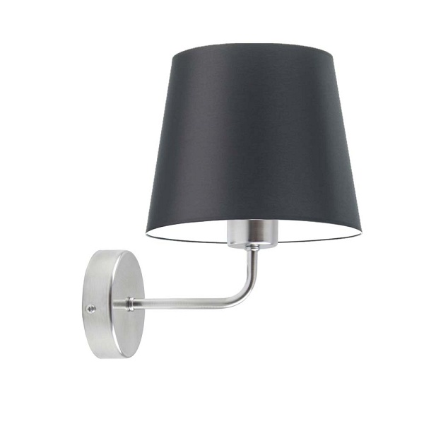 Kinkiet Czarny  ścienny RIMINI  Lysne