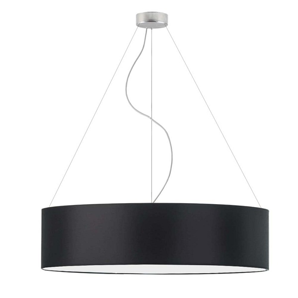 Lampa Czarna  wisząca PORTO fi - 80 cm - kolor czarny  Lysne