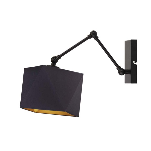 Lampa ścienna na wysięgniku AMARILLO GOLD  Lysne